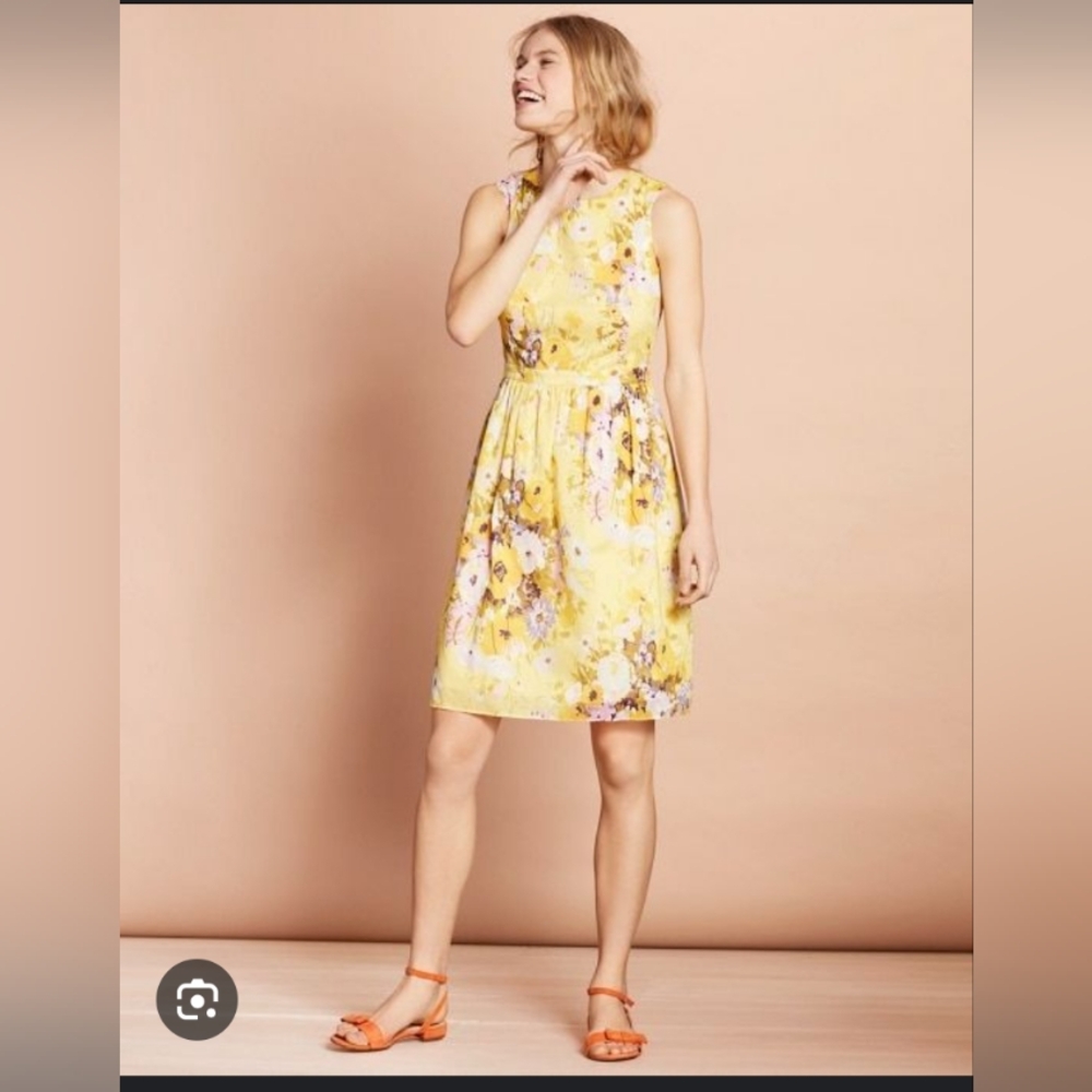 Brooks Brothers Cotton Floral Dress 2 NWT
